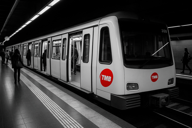 Como llegar en Metro a Eden Masajes Barcelona
